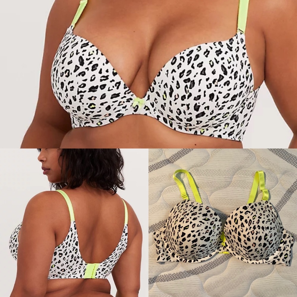 Torrid 360° BACK SMOOTHING PUSH-UP PLUNGE BRA